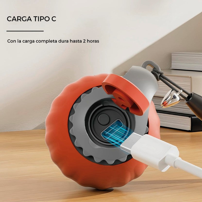 PELOTA INTELIGENTE CON COLA PARA GATO