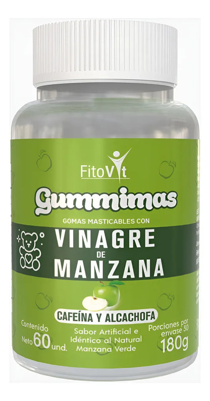 Vinagre De Manzana Goma X60und Fitovit